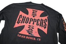画像7: Used West Coast Choppers L/S Print Tee (7)