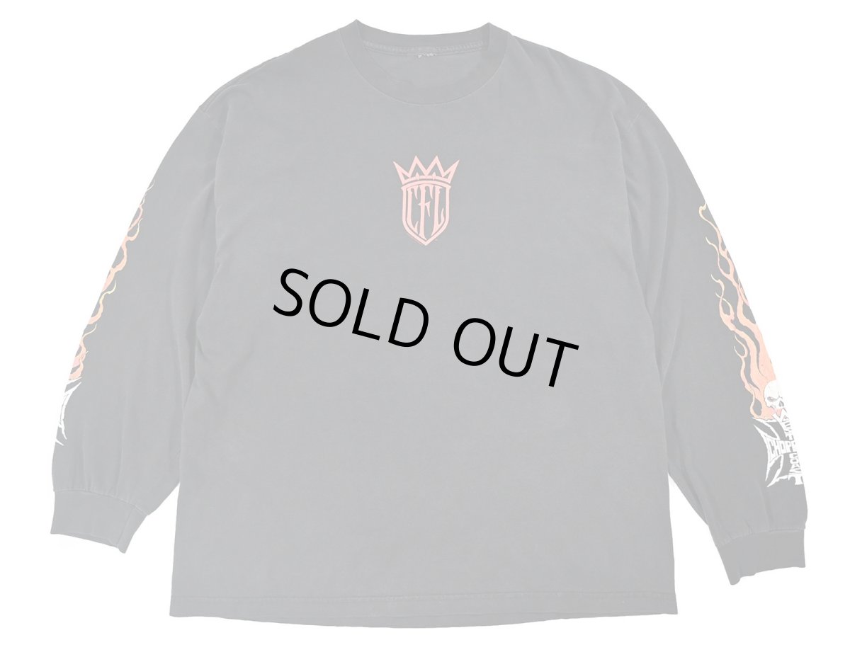 画像1: Used West Coast Choppers L/S Print Tee (1)