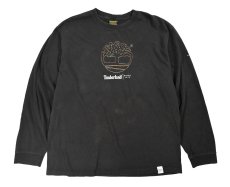 画像1: Used Timberland L/S Embroidered Tee made in USA (1)