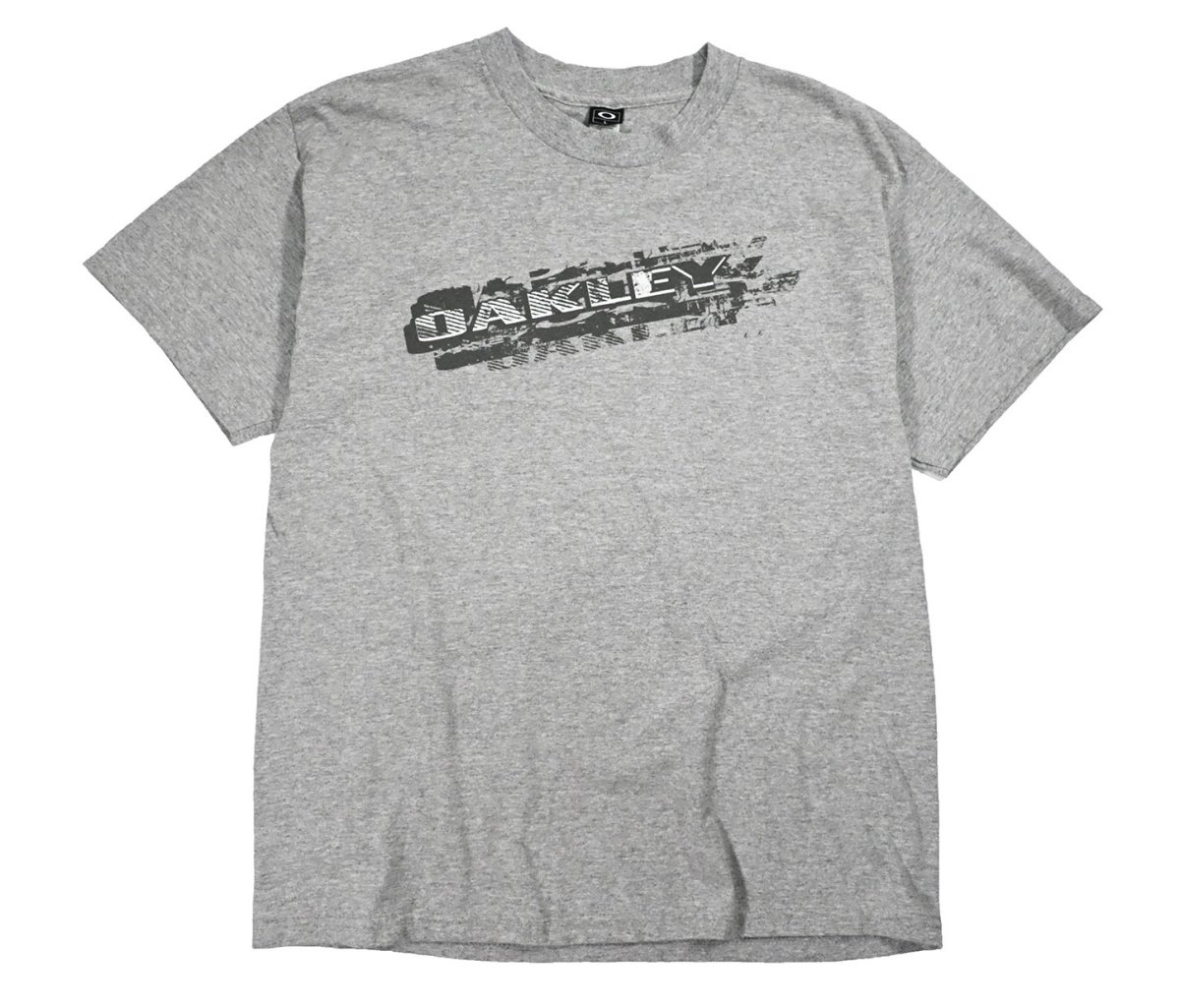 画像1: Used Oakley Print Tee (1)