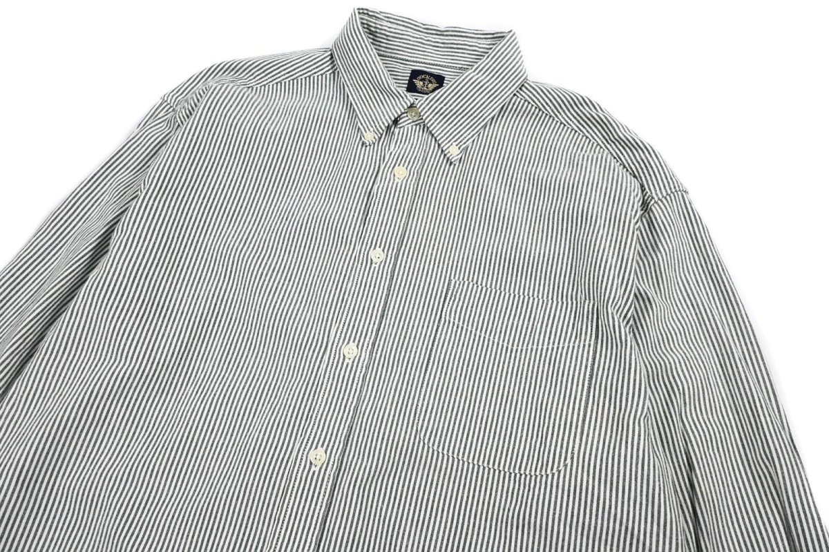 画像2: Used Dockers Stripe B/D Shirt (2)