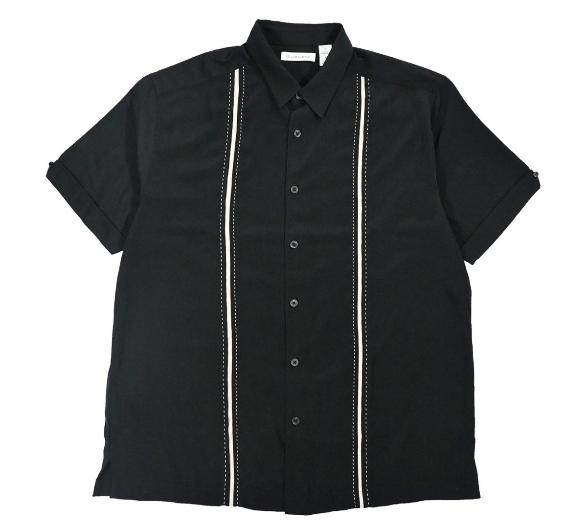 画像1: Used Cubavera S/S Guayabera Shirt (1)