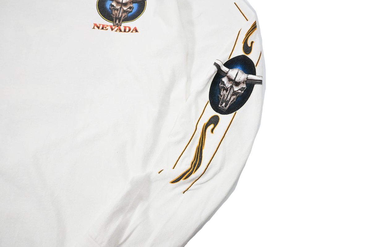 画像4: Used Harley-Davidson L/S Print Tee (4)