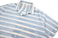 画像2: Deadstock Nelson Paige Open Collar Shirt (2)