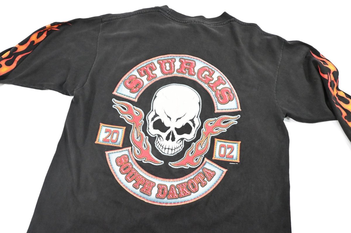 画像7: Used Skull Print L/S Tee (7)