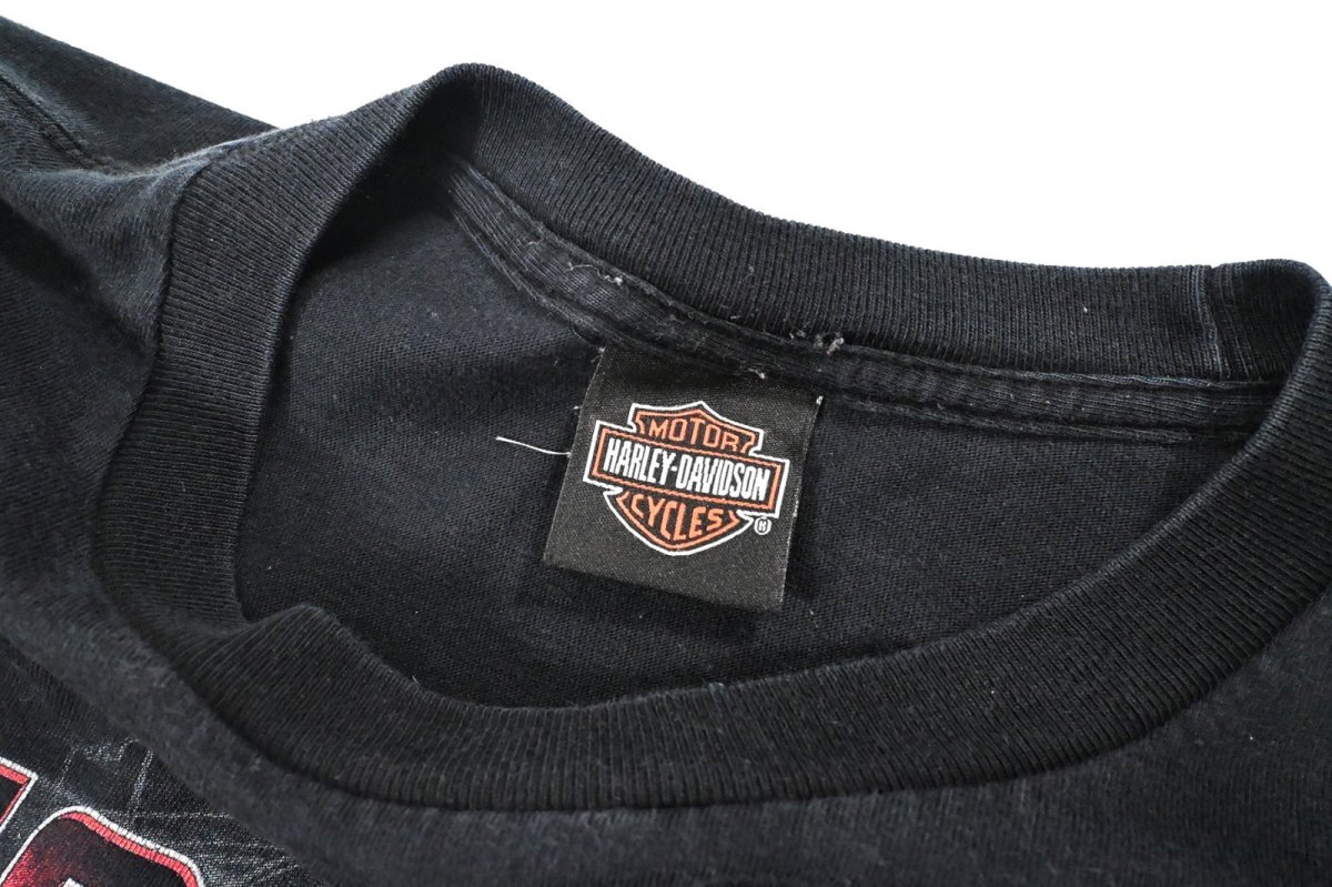 画像4: Used Harley-Davidson L/S Print Tee (4)