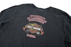 画像5: Used Harley-Davidson L/S Print Tee (5)
