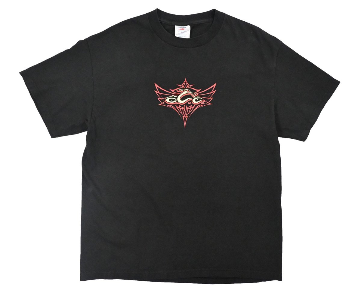 画像1: Deadstock Orange Country Choppers Print Tee (1)