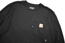 画像2: Used Carhartt Painted L/S Tee (2)
