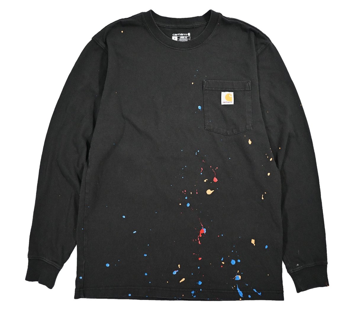画像1: Used Carhartt Painted L/S Tee (1)