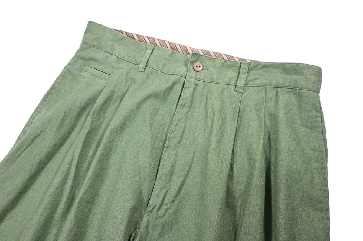 画像2: Used Vincente Nesi Pleated Slacks (2)