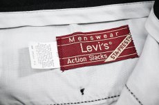 画像5: Deadstock Levi's Action Slacks Black (5)