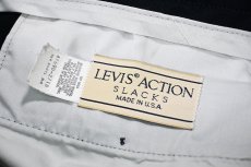 画像5: Used Levi's Action Slacks Navy made in USA (5)