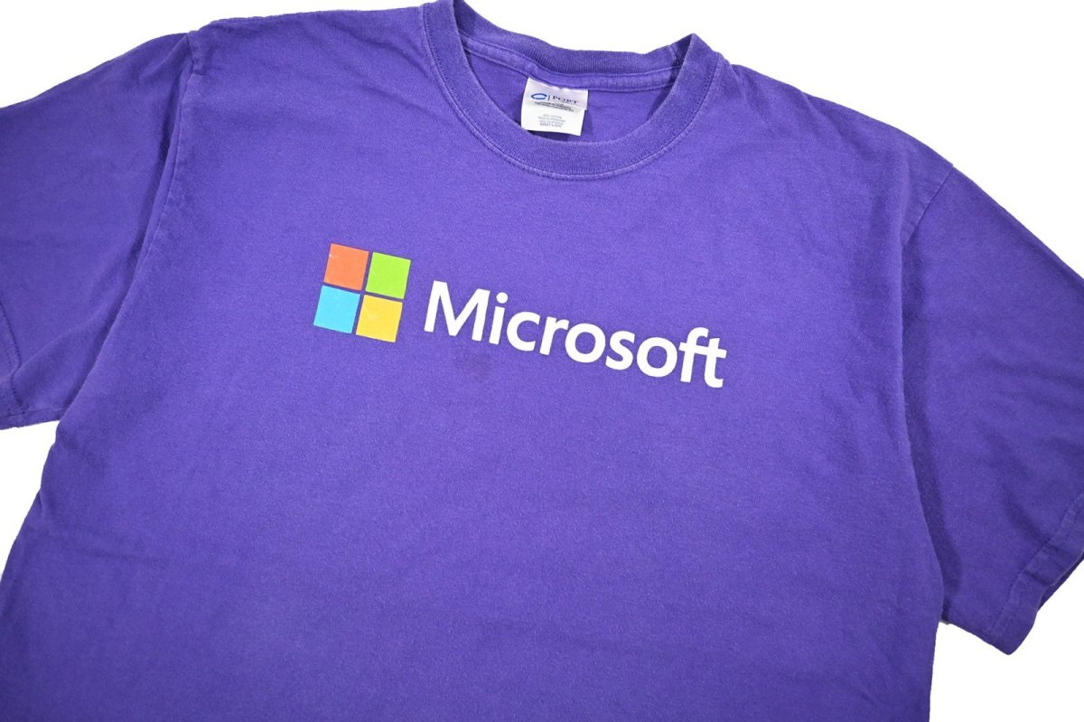 画像2: Used Corporate S/S Print Tee "Microsoft" (2)