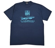 画像1: Used Corporate S/S Print Tee "UPS" made in USA (1)