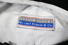 画像5: Used Levi's Action Slacks Black (5)