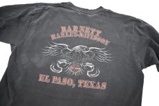 画像6: Used Harley-Davidson L/S Print Pocket Tee (6)
