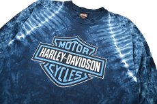 画像2: Used Harley-Davidson L/S Print Tee made in USA (2)