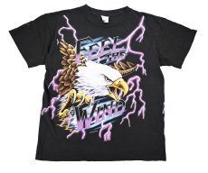 画像1: Used American Thunder Print Tee (1)