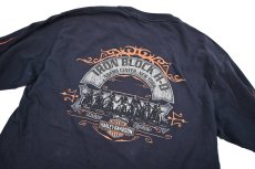 画像6: Used Harley-Davidson L/S Print Tee (6)