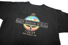 画像4: Used Harley-Davidson Print Tee made in USA (4)