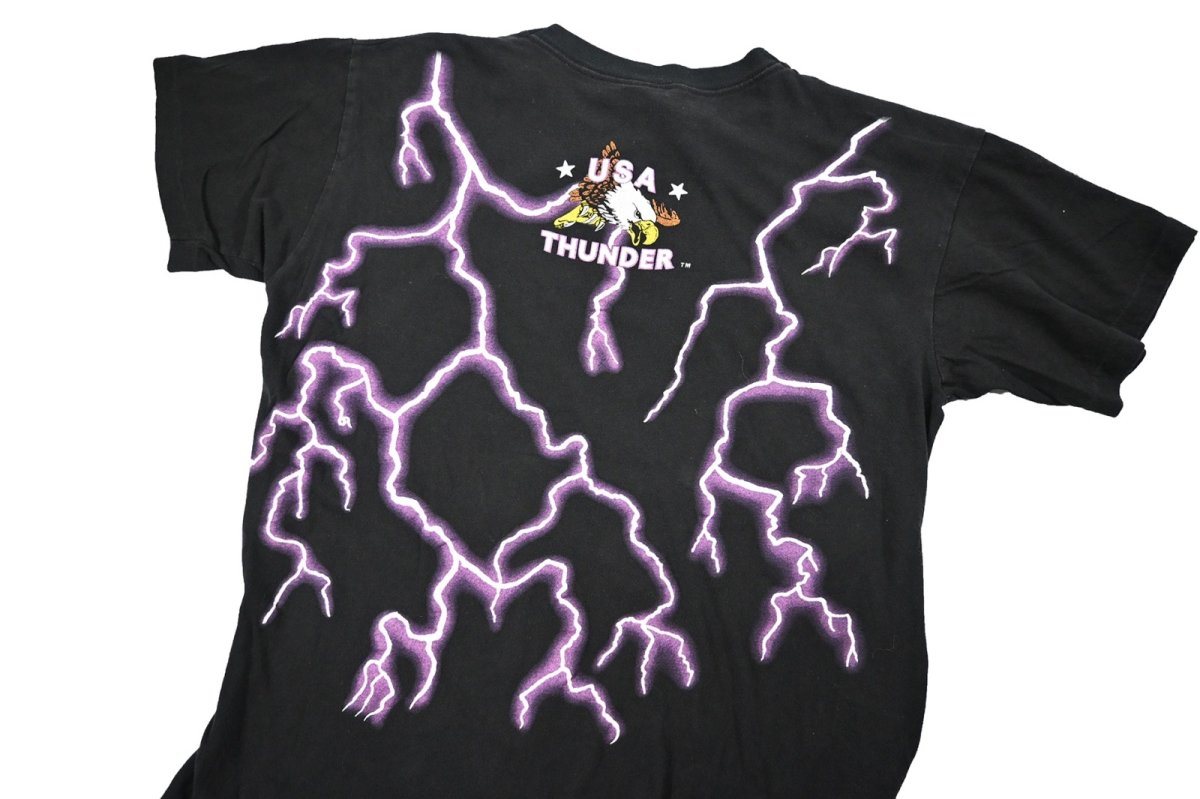 画像4: Used American Thunder Print Tee (4)