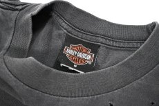画像5: Used Harley-Davidson L/S Print Pocket Tee (5)