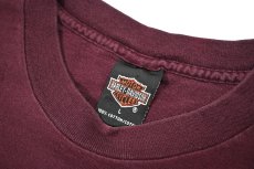 画像3: Used Harley-Davidson Print Tee made in USA (3)
