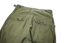 画像4: Used Us Army OG-107 Utility Trouser (4)
