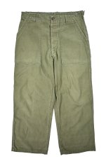 画像1: Used Us Army OG-107 Utility Trouser (1)