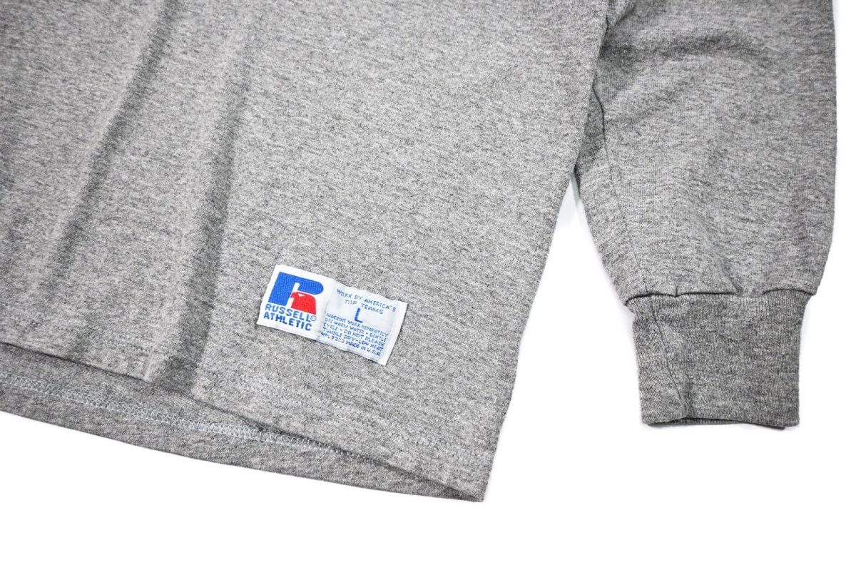 画像3: Used Russell Athletic L/S Print Pocket Tee made in USA (3)