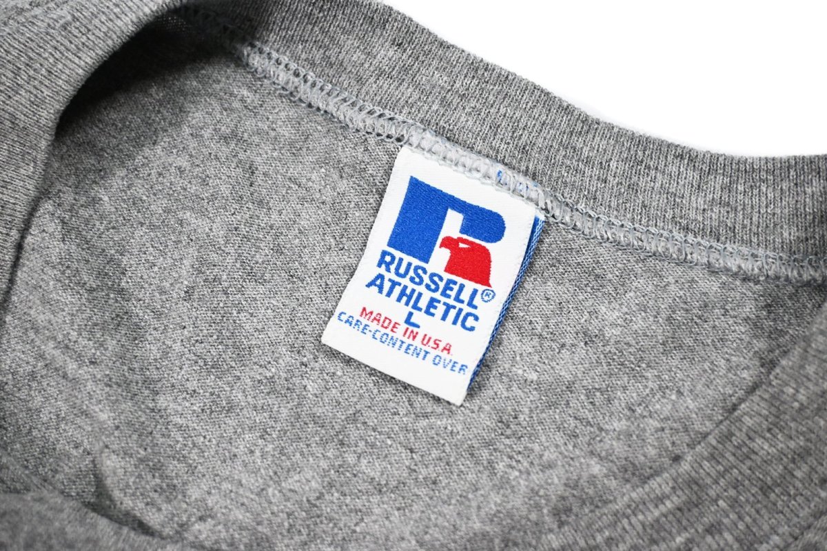 画像4: Used Russell Athletic L/S Print Pocket Tee made in USA (4)