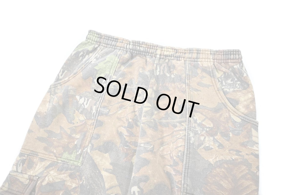 画像2: Used Jerzees Realtree Camo Sweat Cargo Pants made in USA (2)