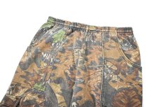 画像2: Used Jerzees Realtree Camo Sweat Cargo Pants made in USA (2)