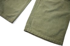 画像3: Used Us Army OG-107 Utility Trouser (3)