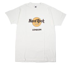 画像1: Used Hard Rock Cafe Print Tee made in USA (1)