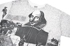 画像2: Used Wildwood Productions Shakespeare Print Tee made in USA (2)