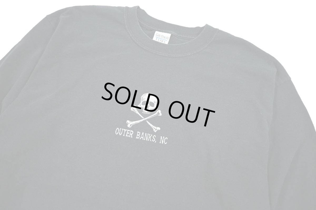 画像2: Used Skull Print L/S Tee (2)