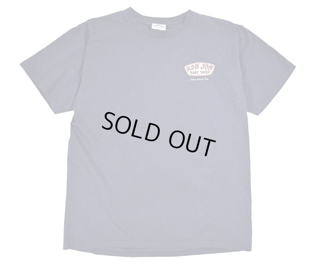 画像1: Used Ron Jon Print Tee (1)