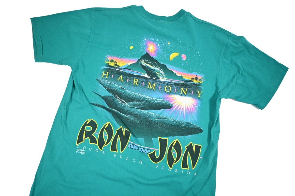 画像4: Used Ron Jon Print Pocket Tee made in USA (4)