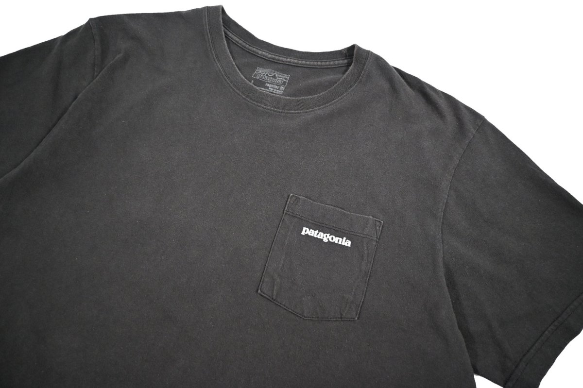 画像2: Used patagonia Print Pocket Tee パタゴニア (2)