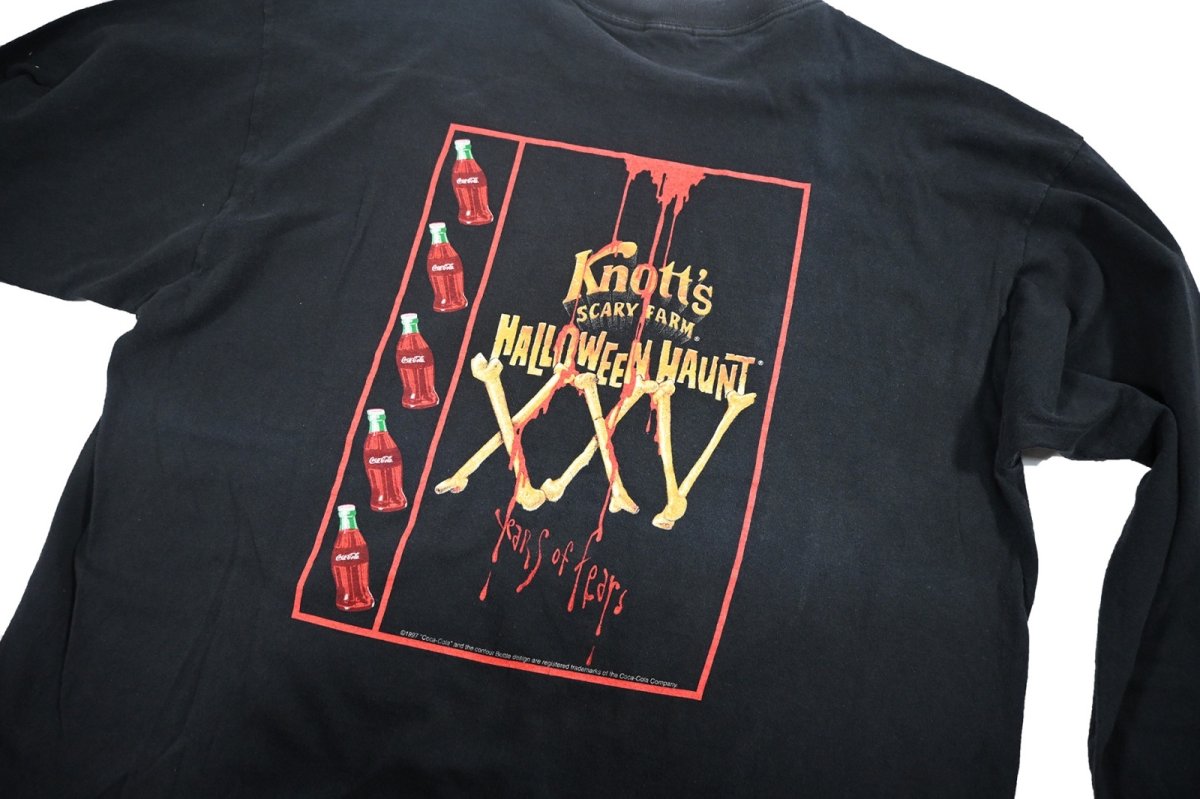 画像5: Used Knott's Scary Farm L/S Print Tee (5)