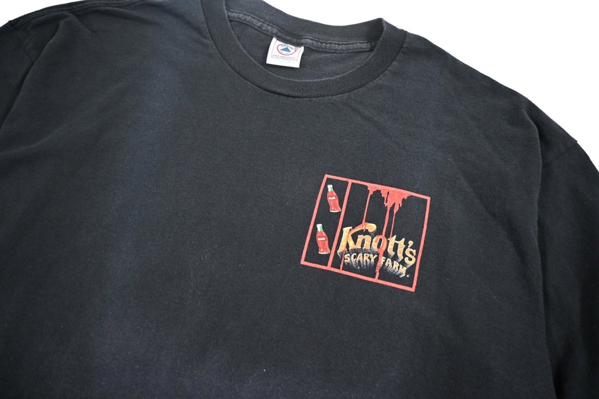 画像2: Used Knott's Scary Farm L/S Print Tee (2)