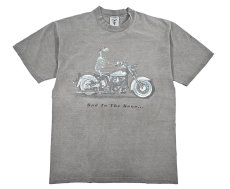 画像1: Used Sea Dog Print Tee made in USA (1)