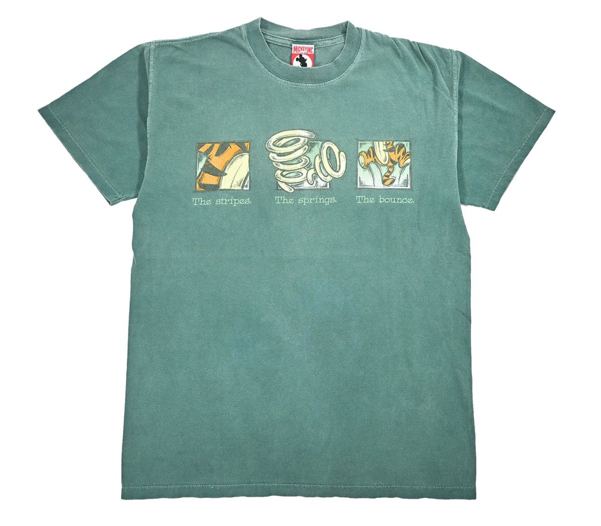 画像1: Used Disney Print Tee "Tigger" (1)