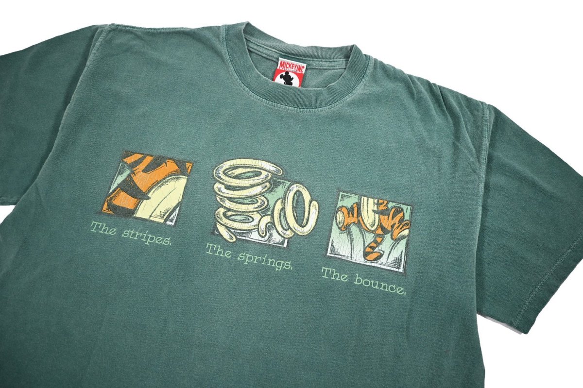 画像2: Used Disney Print Tee "Tigger" (2)
