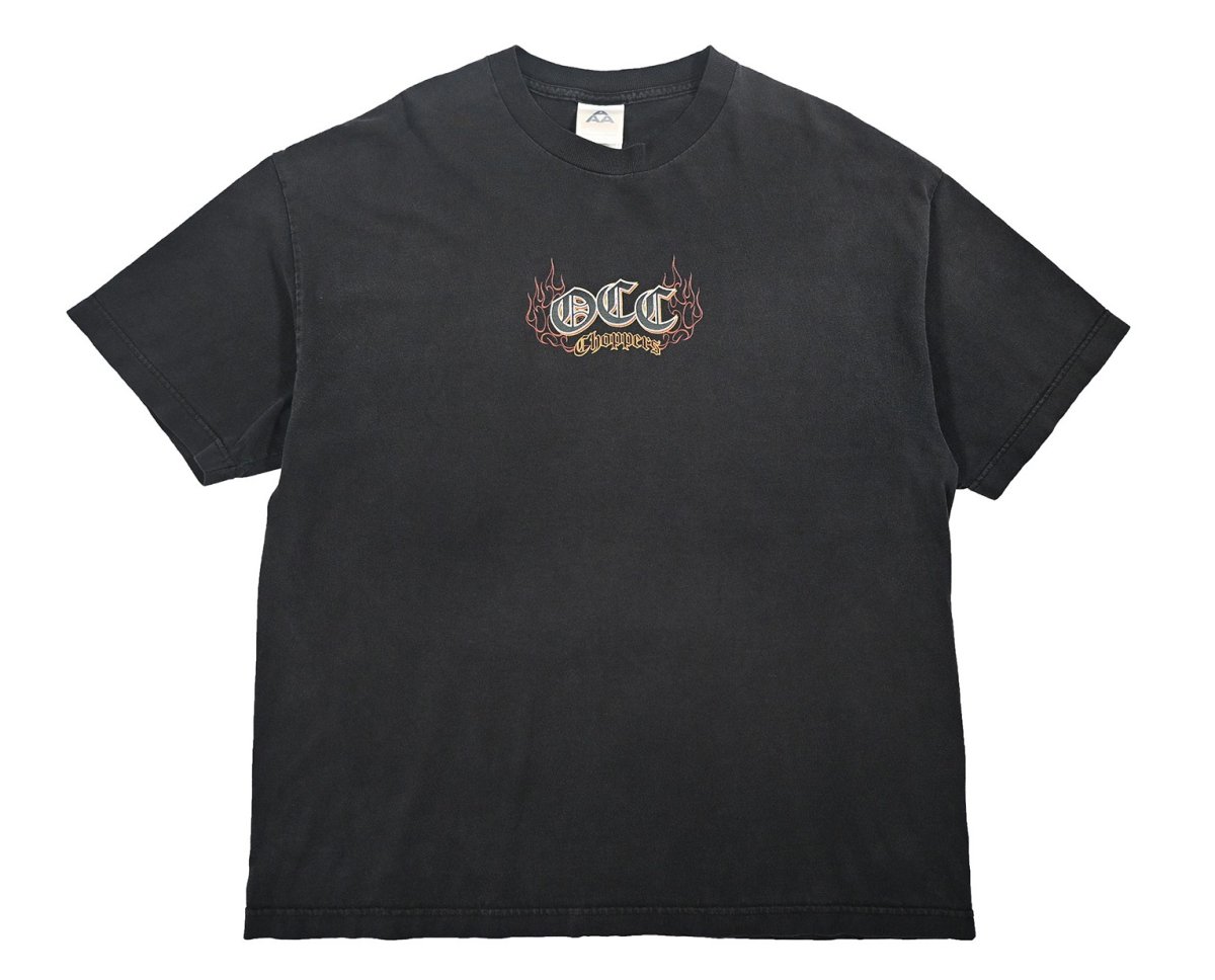 画像1: Used Orange County Choppers Print Tee (1)