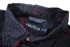 画像4: Used Nautica Paisley Pattern B/D Shirt (4)