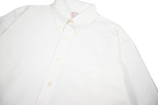 画像2: Used Brooks Brothers B/D Broad Shirt White (2)