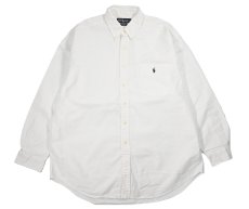 画像1: Used Ralph Lauren B/D Shirt "Big Shirt" ラルフローレン (1)